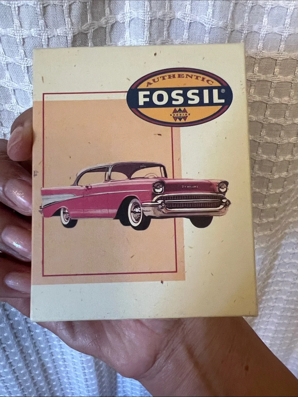 Fossil Black Leather Front Pocket Wallet with Gold Money Clip